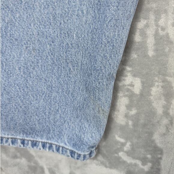 Vintage Carhartt Jeans Mens 36x31 Light Wash Work Pants Distressed Straight READ - Picture 9 of 14